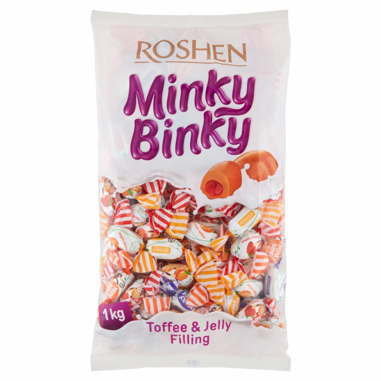 Zdjęcia - Roshen Minky Binky Toffi z nadzieniem z galaretki 1 kg