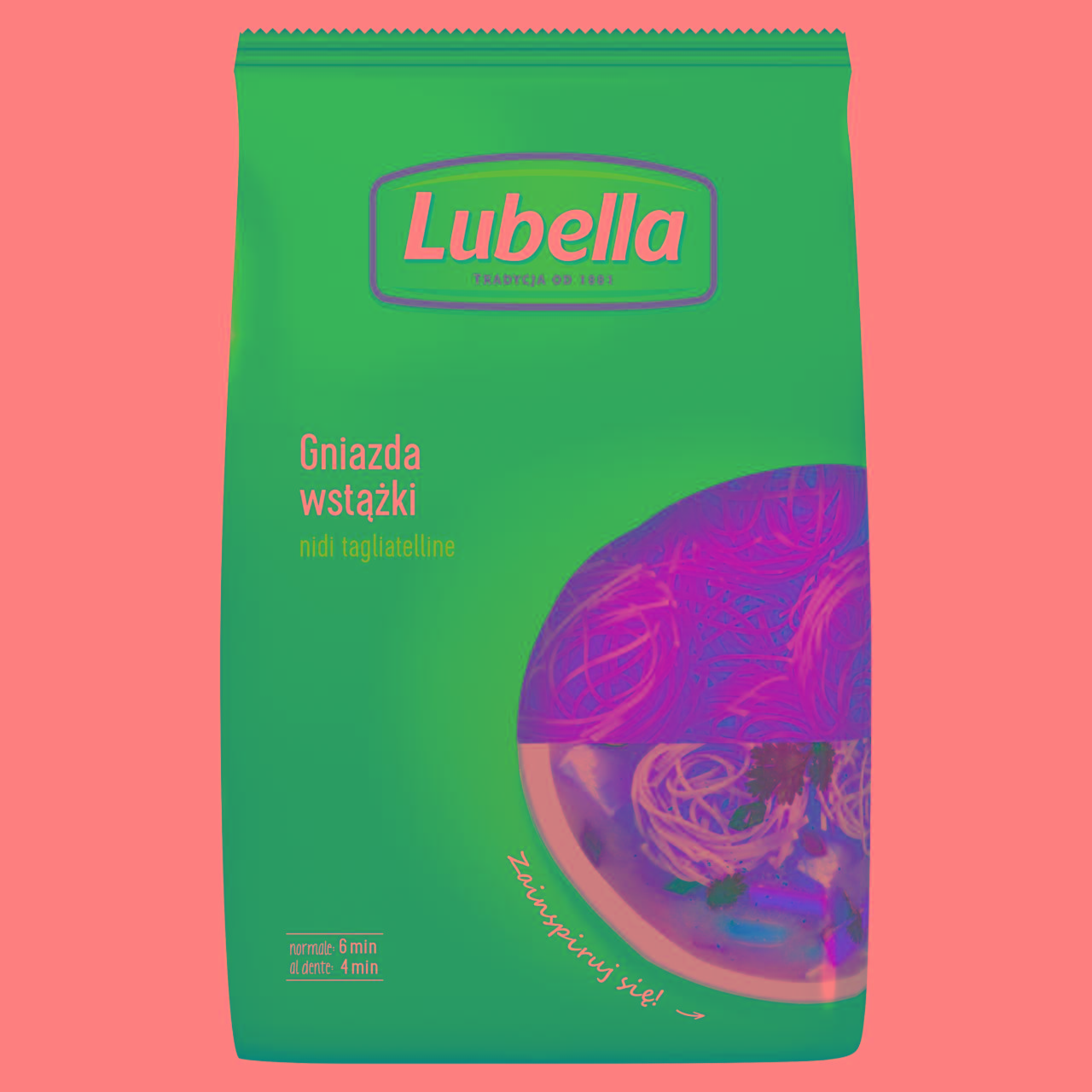 Zdjęcia - Lubella Makaron gniazda wstążki 400 g