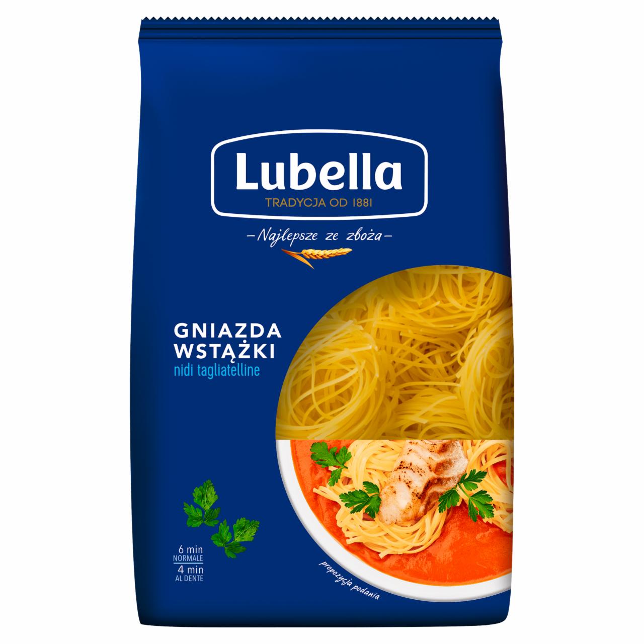 Zdjęcia - Lubella Makaron gniazda wstążki 400 g