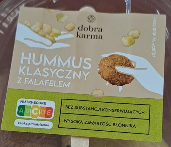 Zdjęcia - Hummus klasyczny z falafelem Dobra Karma