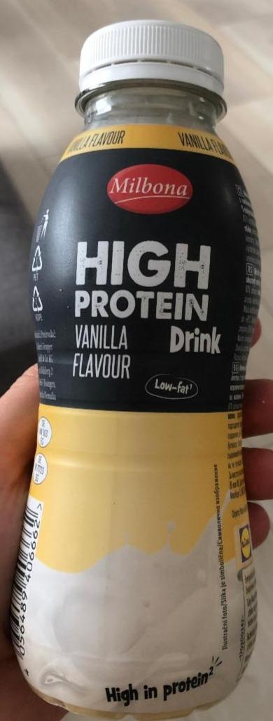 Zdjęcia - High Protein vanille drink Milbona