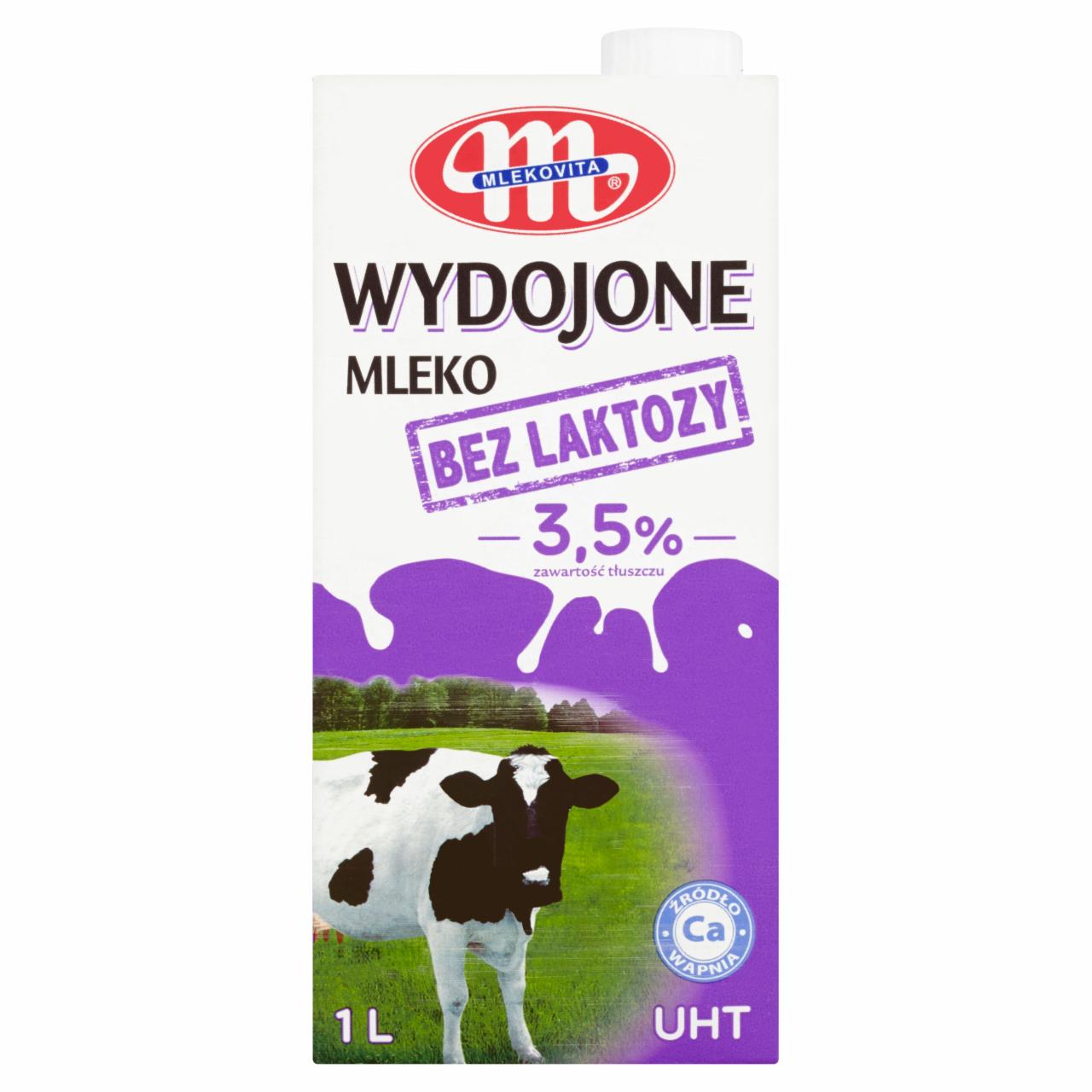 Zdjęcia - Mlekovita Wydojone Mleko bez laktozy 3,5% 1 l