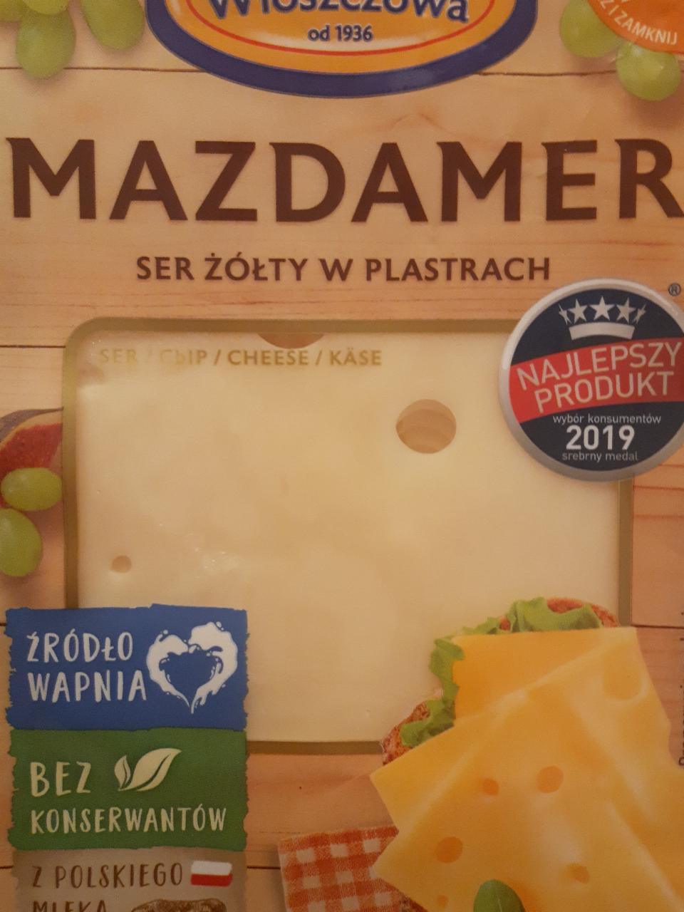 Zdjęcia - Włoszczowa ser żółty Mazdamer