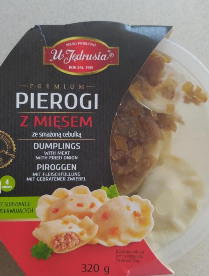 Zdjęcia - Pierogi z mięsem u Jędrusia