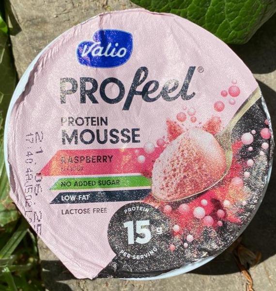 Zdjęcia - Profeel protein mousse raspberry Valio