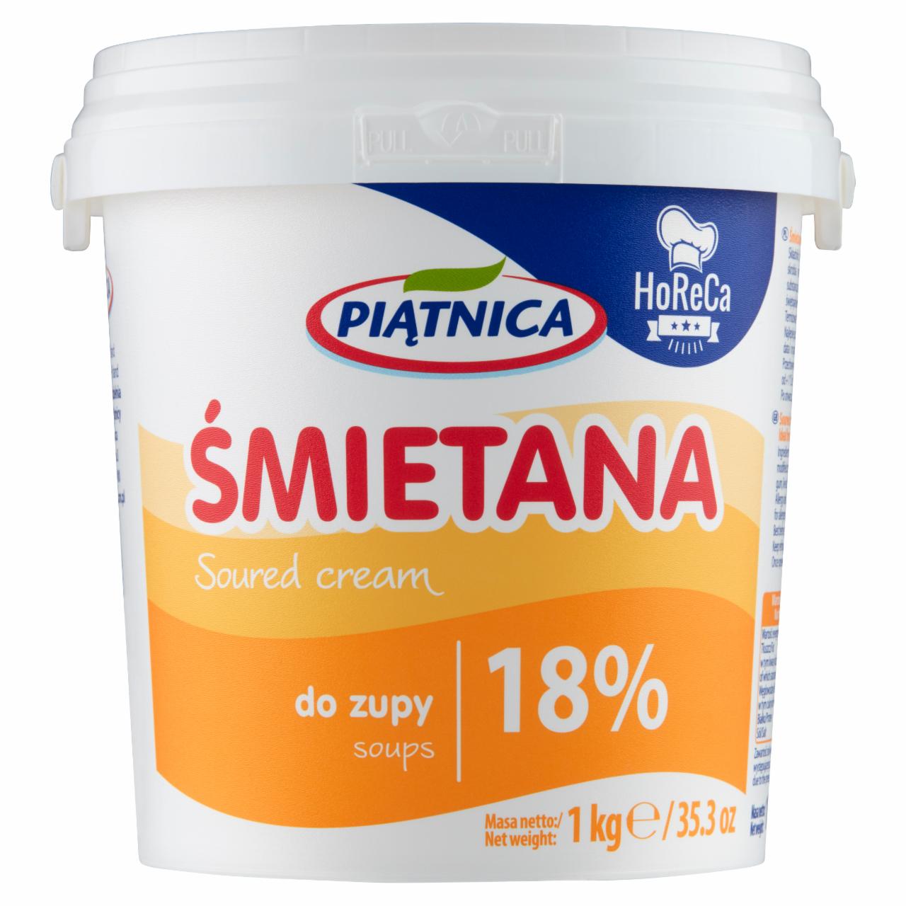 Zdjęcia - Piątnica Horeca Śmietana do zupy 18% 1 kg