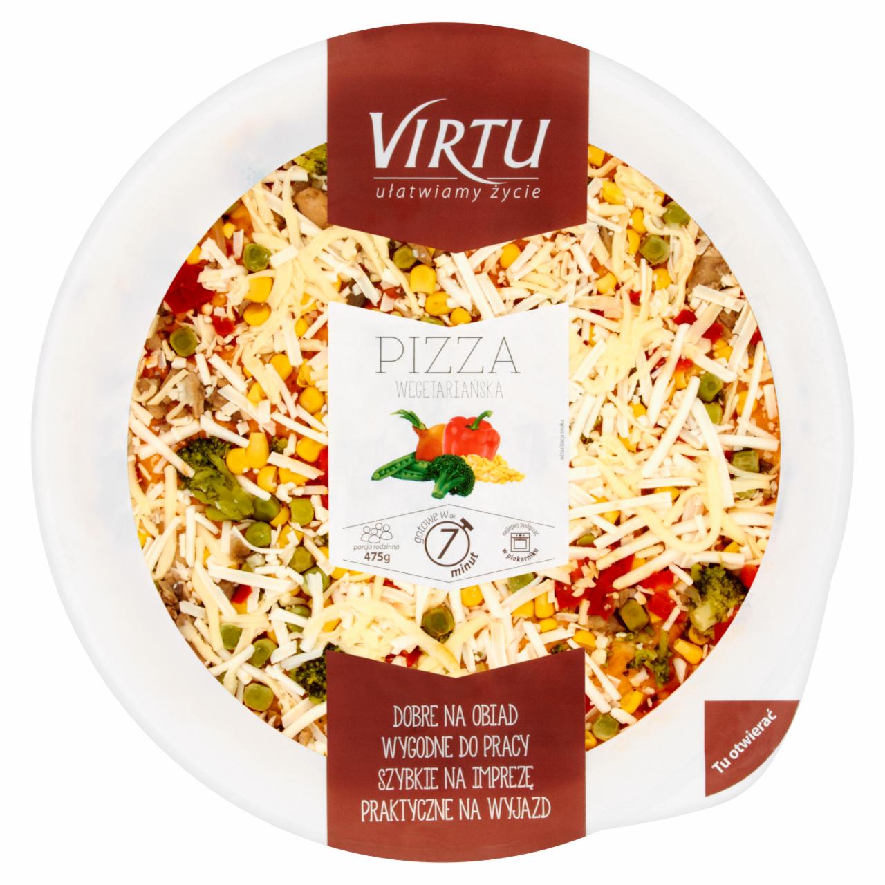 Zdjęcia - Virtu Pizza wegetariańska 475 g
