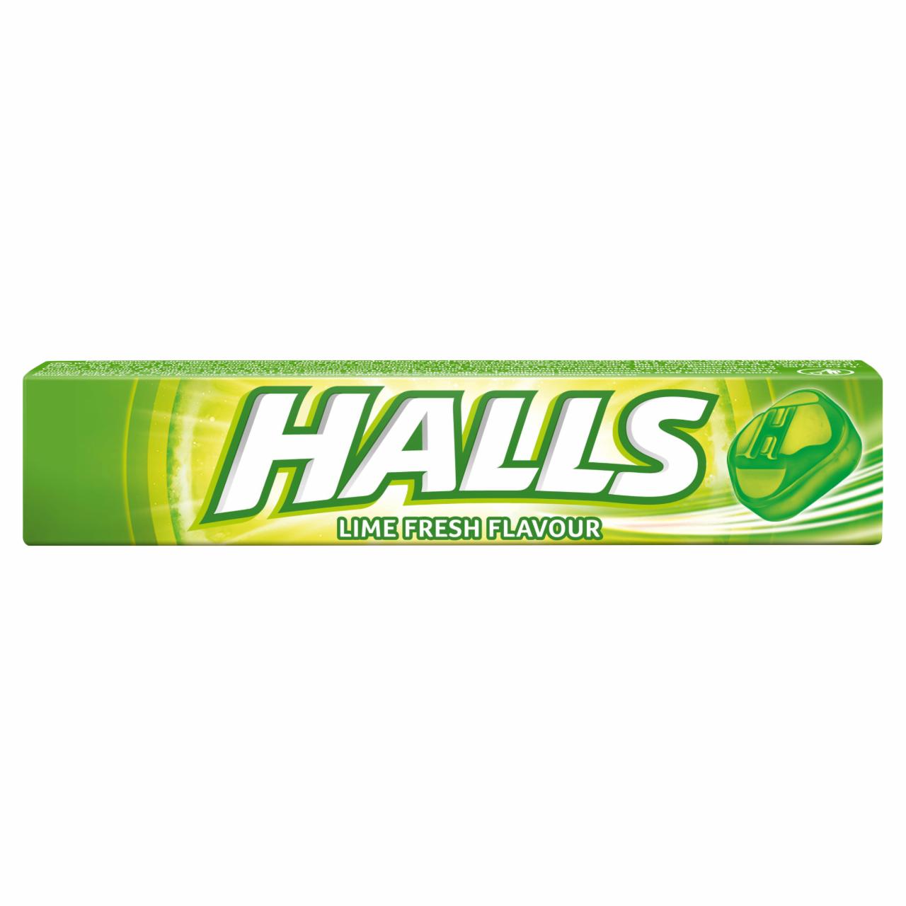 Zdjęcia - Halls Cukierki o smaku limonki 33,5 g