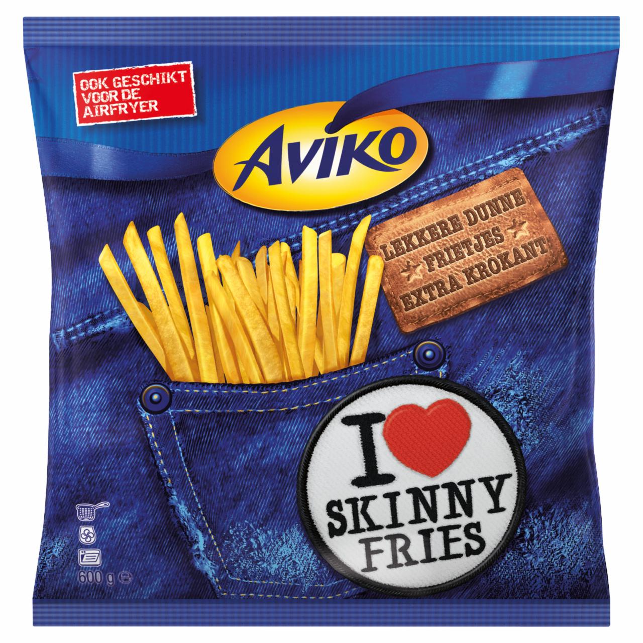 Zdjęcia - Aviko Skin­ny Fries Ekstra chrupiące cienkie frytki w panierce 600 g
