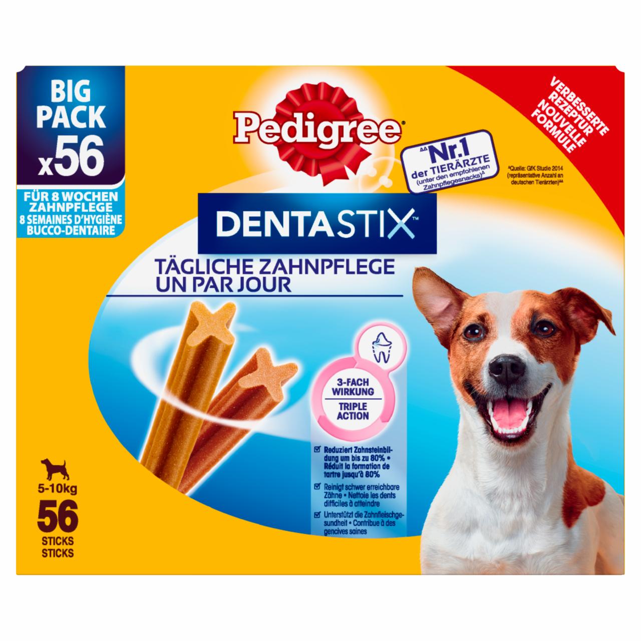 Zdjęcia - Pedigree DentaStix 5-10 kg Karma uzupełniająca 880 g (8 x 110 g)