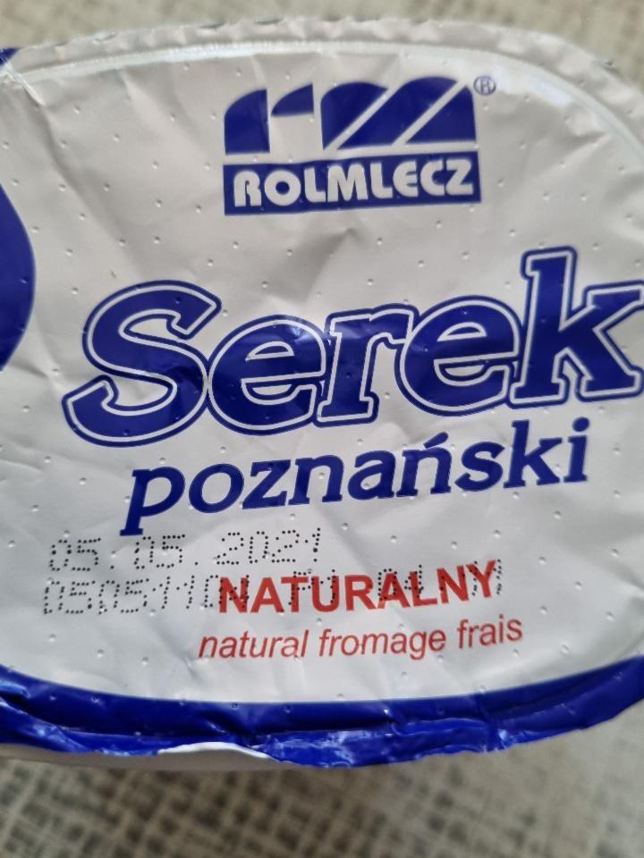 Zdjęcia - Serek poznański naturalny 200 g Rolmlecz