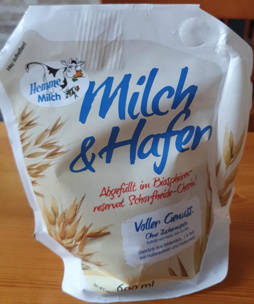 Zdjęcia - Milch & Hafer Hemme Milch
