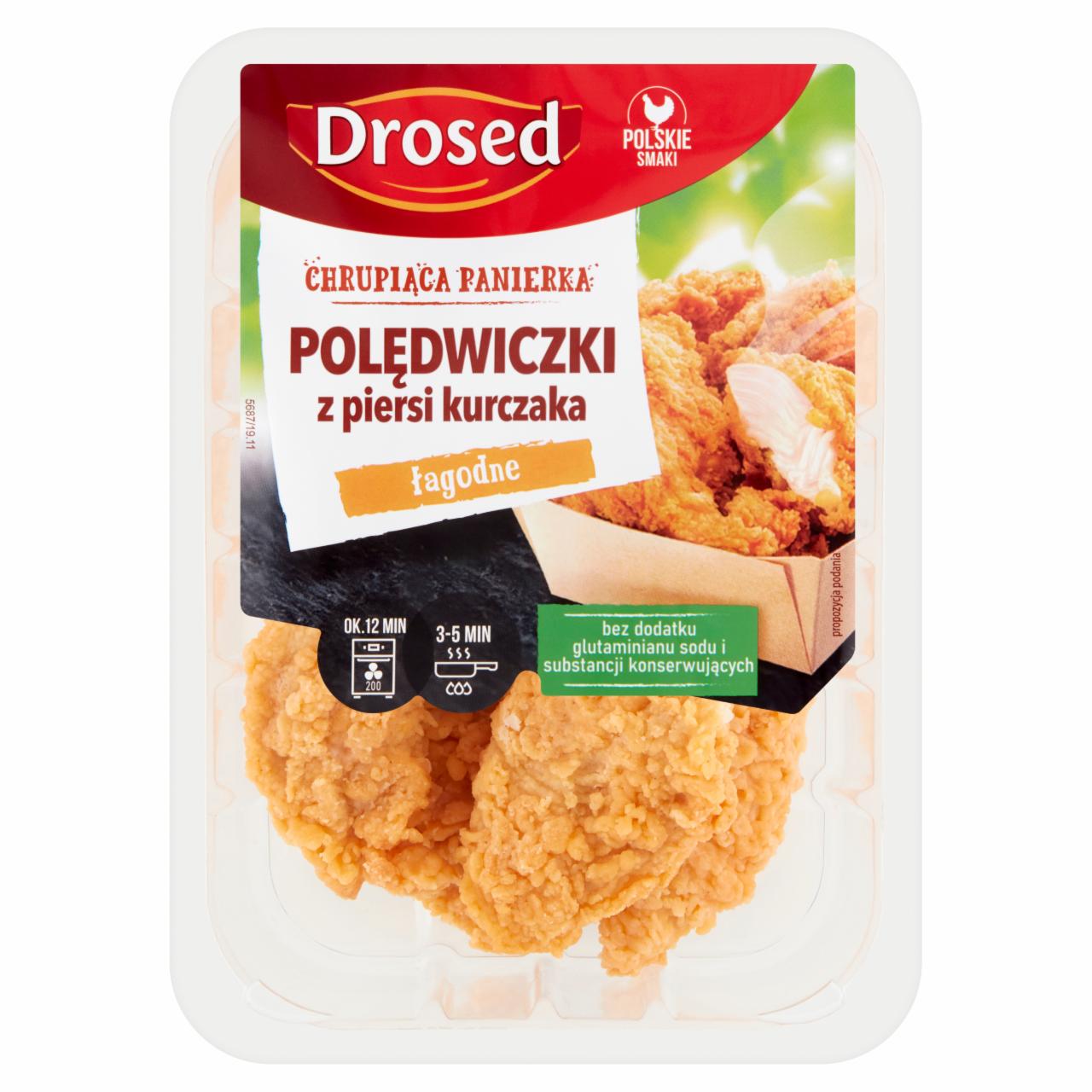 Zdjęcia - Drosed Polędwiczki z piersi kurczaka łagodne 250 g