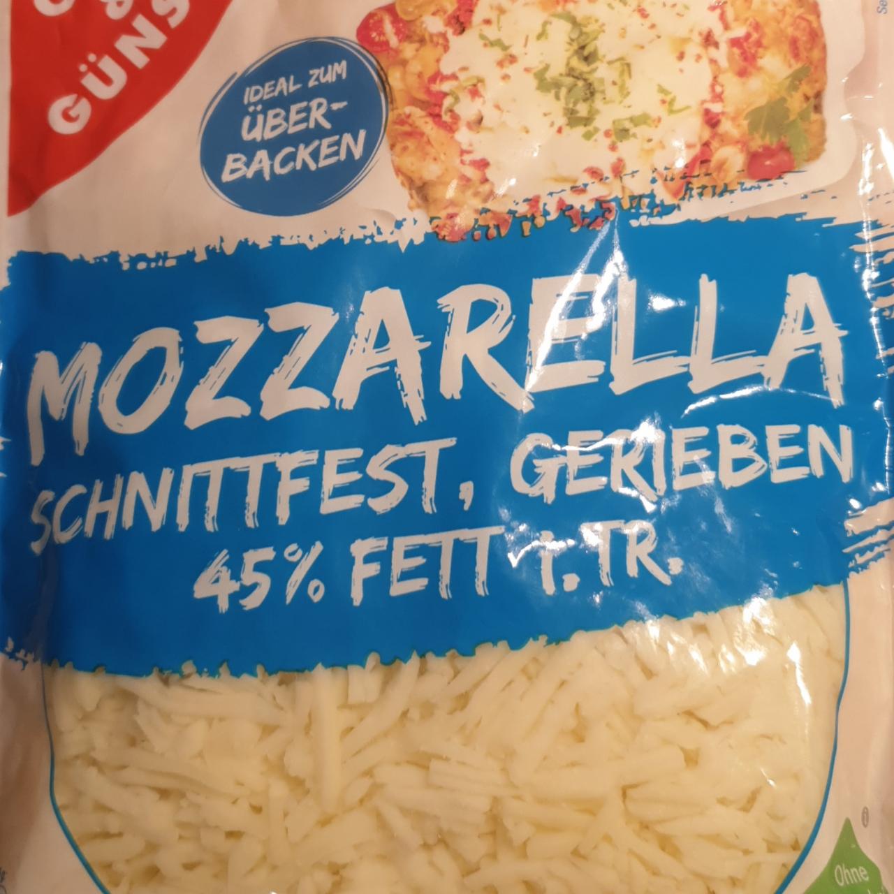 Zdjęcia - ser tarty mozzarella Gut & Günstig