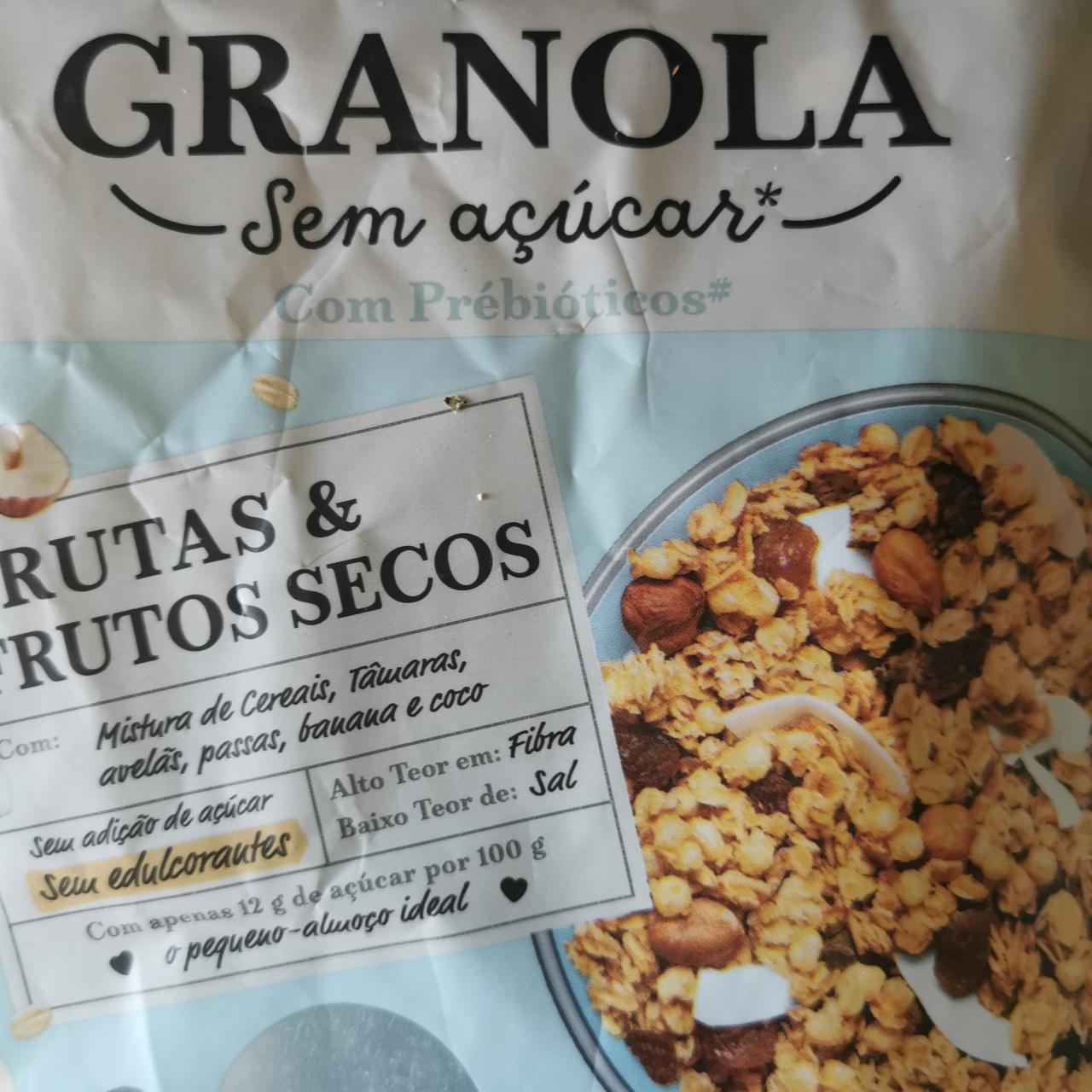 Zdjęcia - Granola sem açúcar Frutas & Frutos secos Pingo doce
