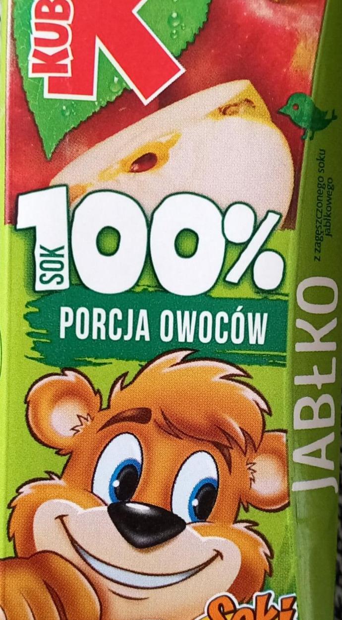 Zdjęcia - Sok 100% jabłko Kubuś