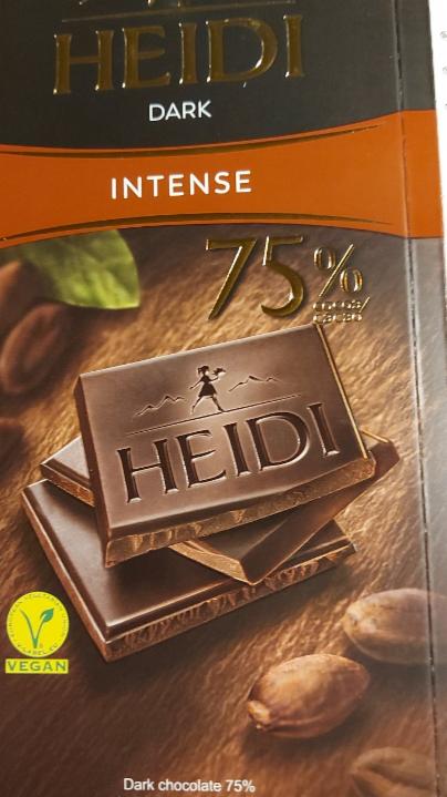 Zdjęcia - Gorzka czekolada 75% heidi