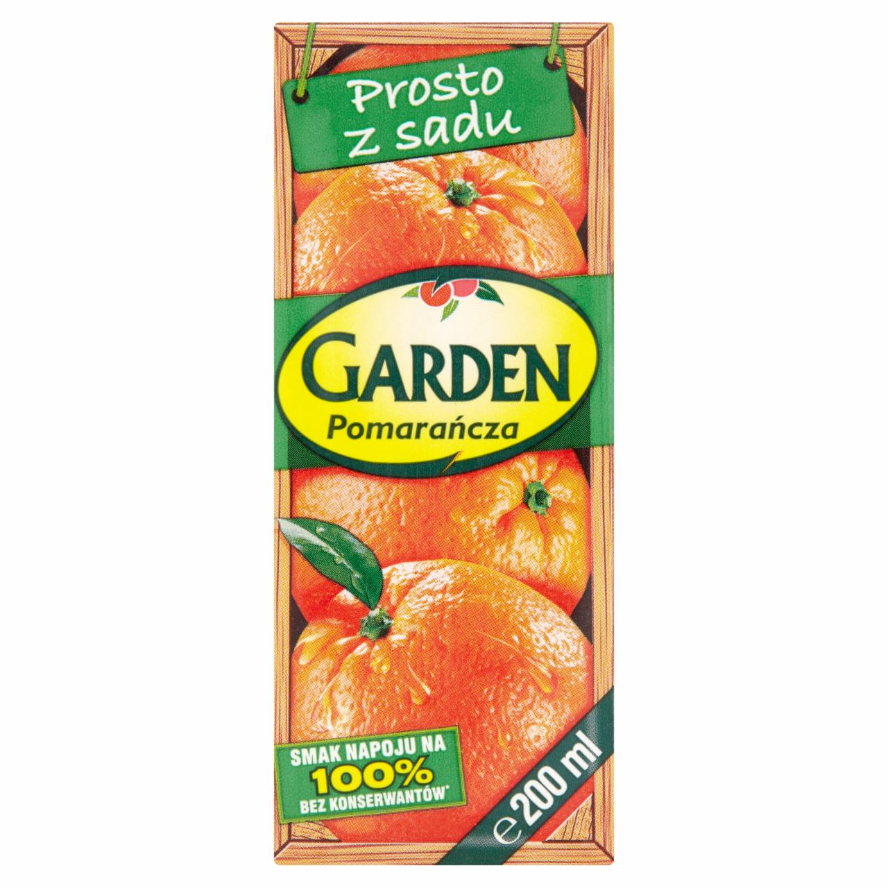 Zdjęcia - Garden Pomarańcza Napój 200 ml