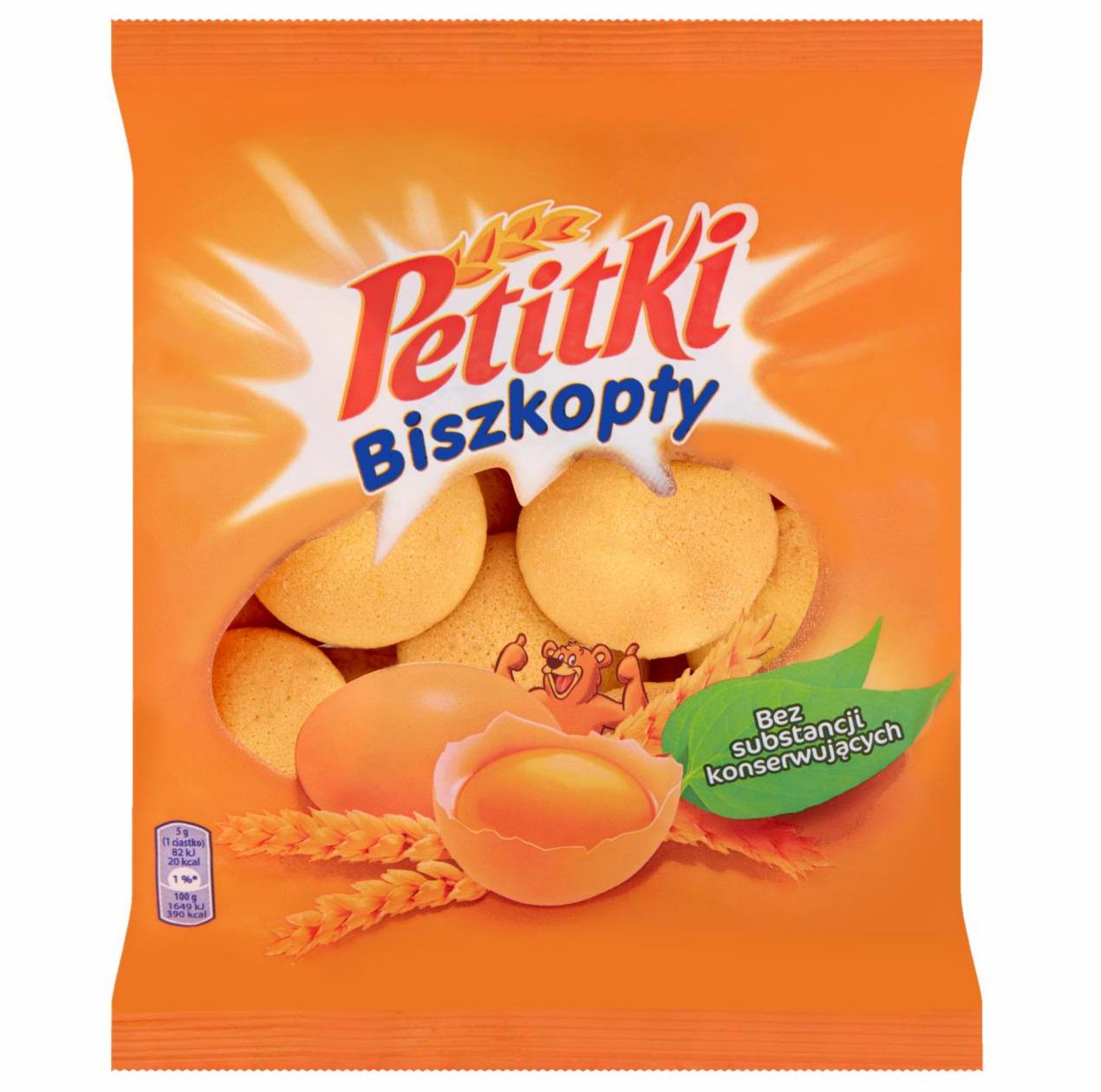 Zdjęcia - Petitki Biszkopty 120 g