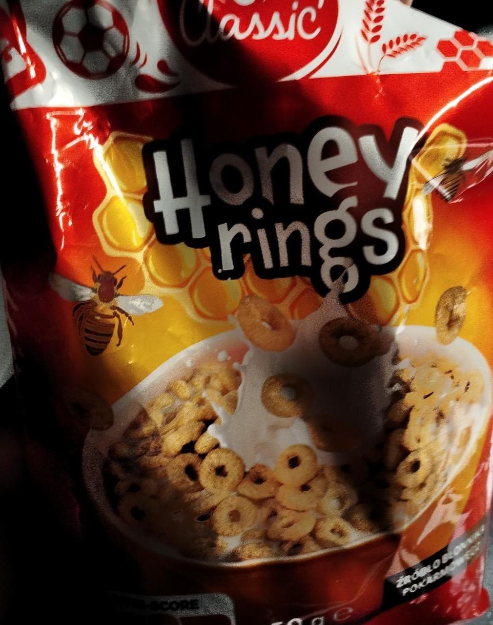 Zdjęcia - Honey rings płatki Carrefour classic