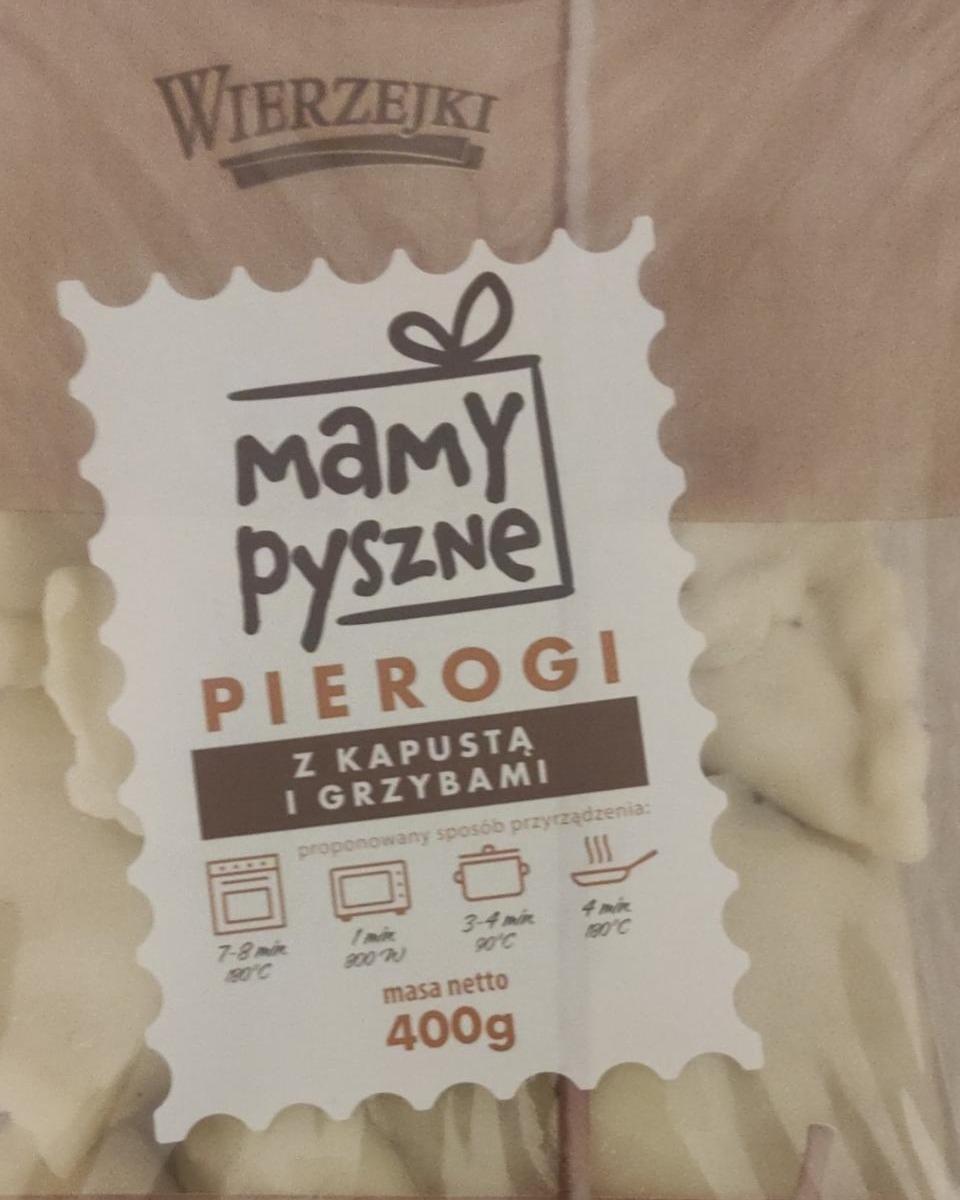 Zdjęcia - Mamy pyszne pierogi z kapustą i grzybami Wierzejki