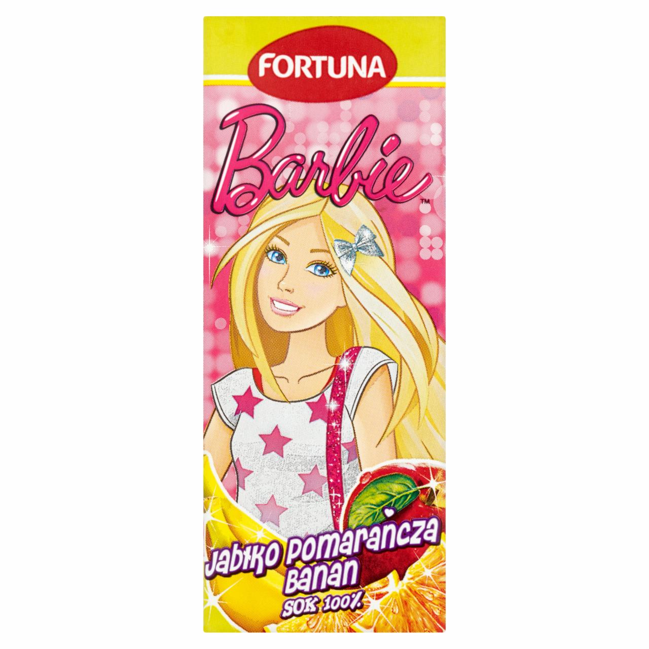Zdjęcia - Fortuna Barbie Jabłko pomarańcza banan Sok 100% 200 ml