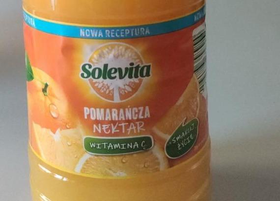 Zdjęcia - Solevita Pomarańcza nektar 