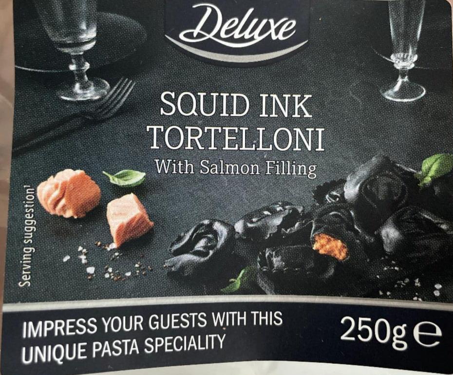 Zdjęcia - Squid Ink Tortelloni with salmon filling Deluxe