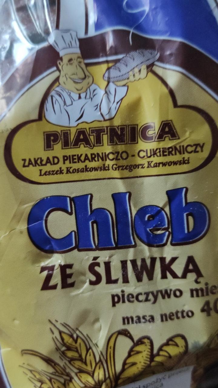 Zdjęcia - chleb ze śliwką piątnica