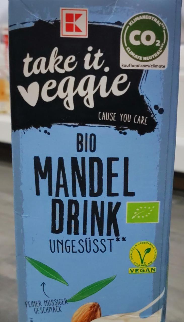 Zdjęcia - Bio Mandel Drink ungesüsst K-take it veggie