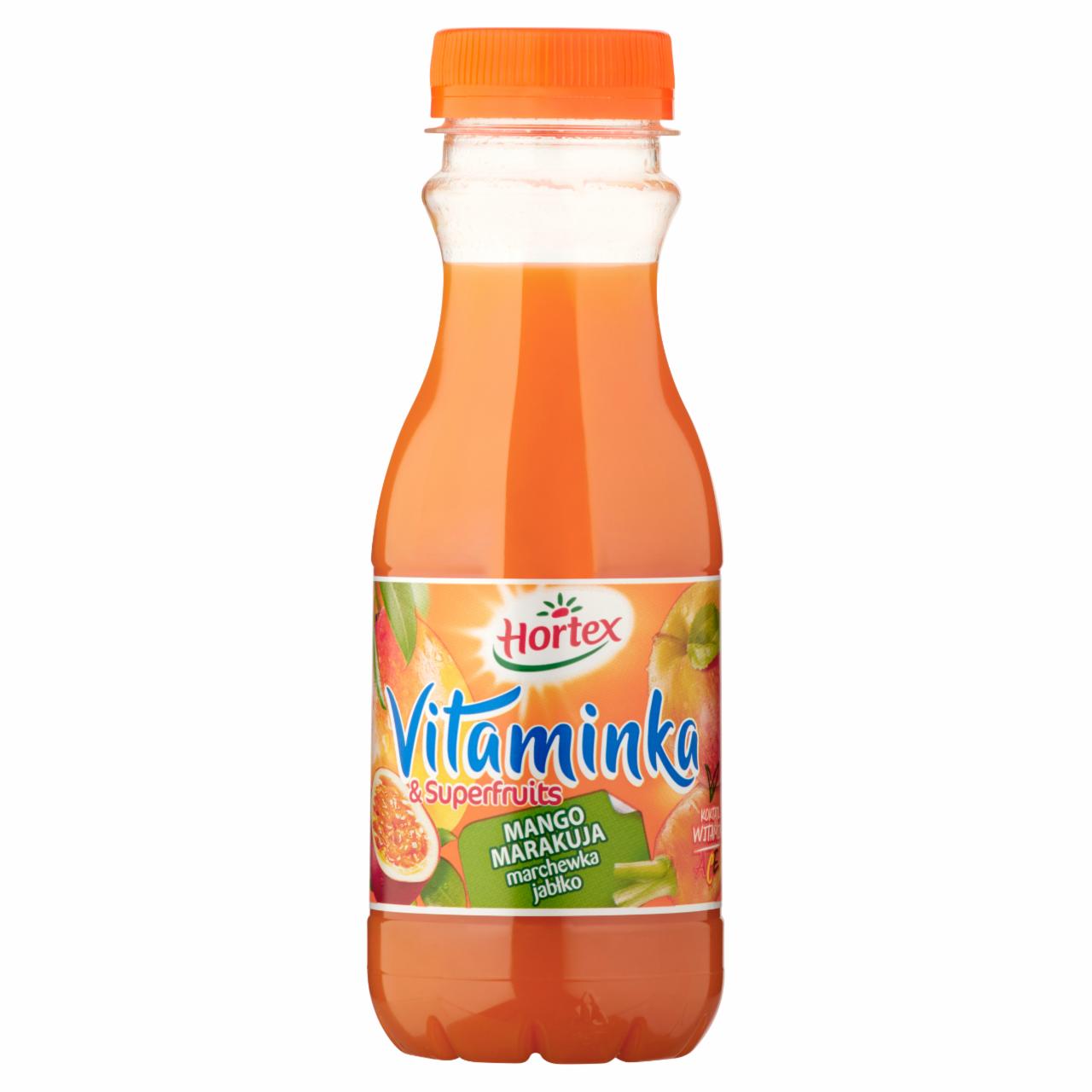 Zdjęcia - Hortex Vitaminka & Superfruits Mango marakuja marchewka jabłko Sok 300 ml