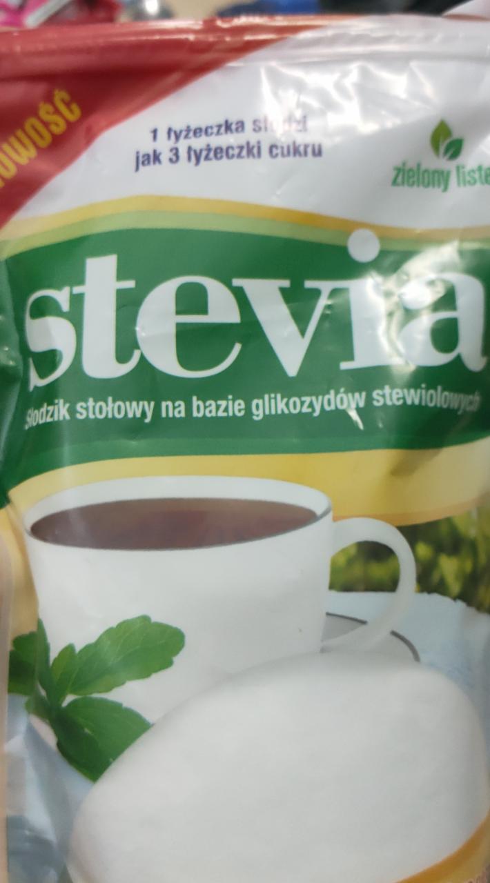 Zdjęcia - Zielony listek Słodzik stołowy Stevia 150 g