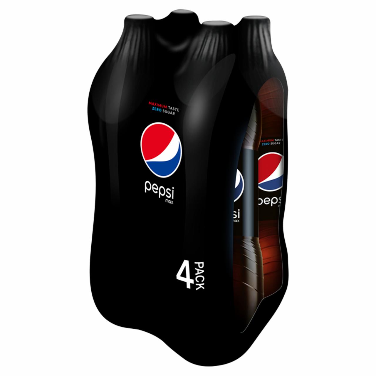 Zdjęcia - Pepsi Max Napój gazowany (4 x 2 l)