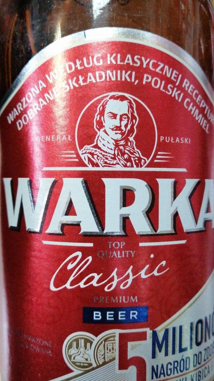 Zdjęcia - Warka Classic Piwo jasne 4 x 500 ml