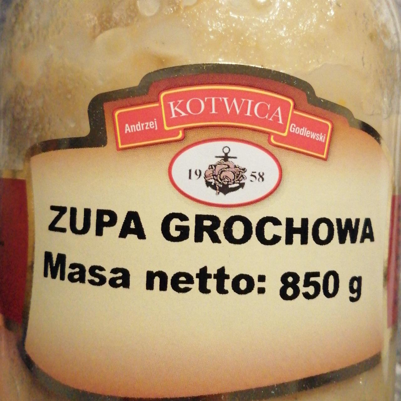 Zdjęcia - Zupa grochowa kotwica