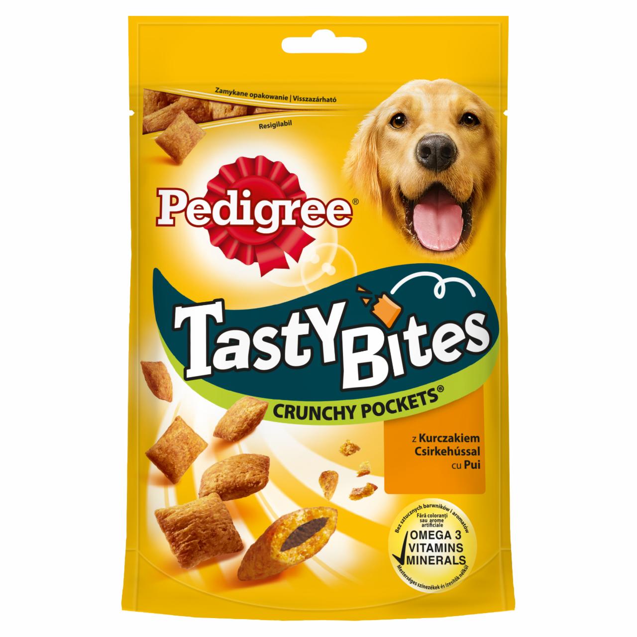 Zdjęcia - Pedigree Tasty Bites Karma uzupełniająca dla dorosłych psów z kurczakiem 95 g