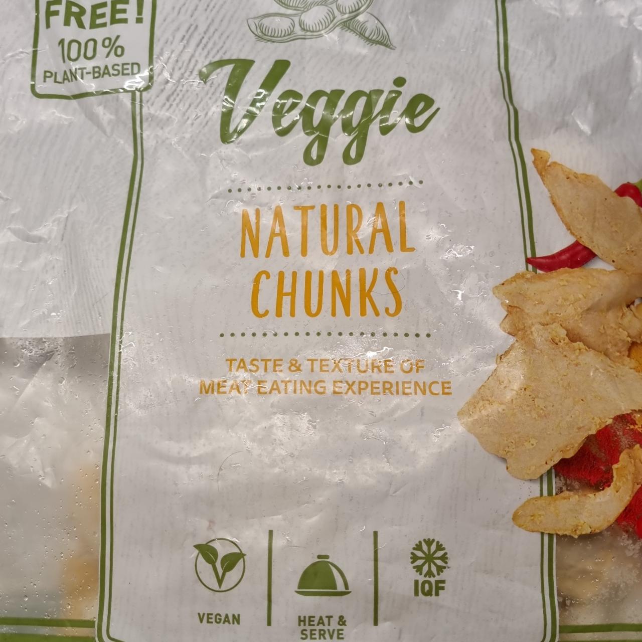 Zdjęcia - Kawałki teksturowanego białka sojowego natural chunks veggie