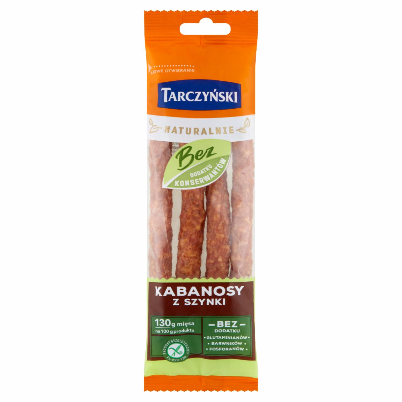 Zdjęcia - Tarczyński Kabanosy z szynki 110 g