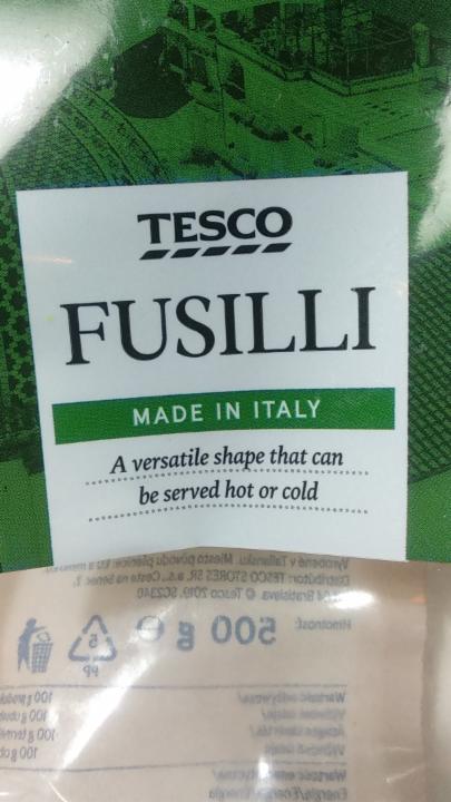 Zdjęcia - Tricolore fusili Tesco