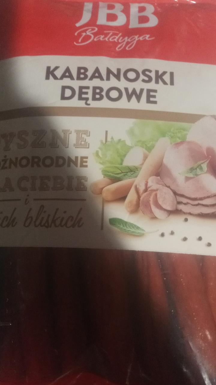 Zdjęcia - JBB Bałdyga kabanosy dębowe