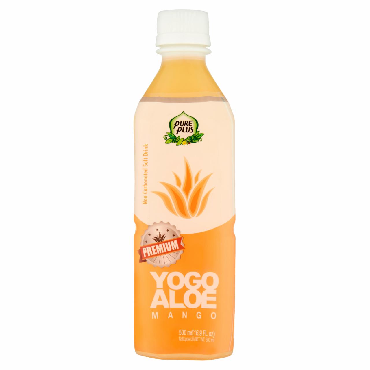 Zdjęcia - Pure Plus Premium Yogo Aloe Mango Napój z aloesem 500 ml