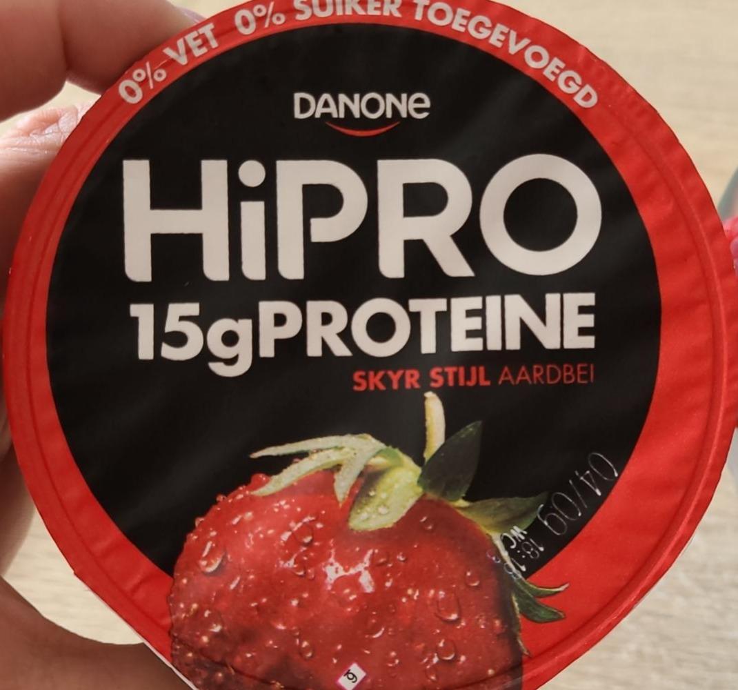 Zdjęcia - Hipro skyr stjil aardbei Danone