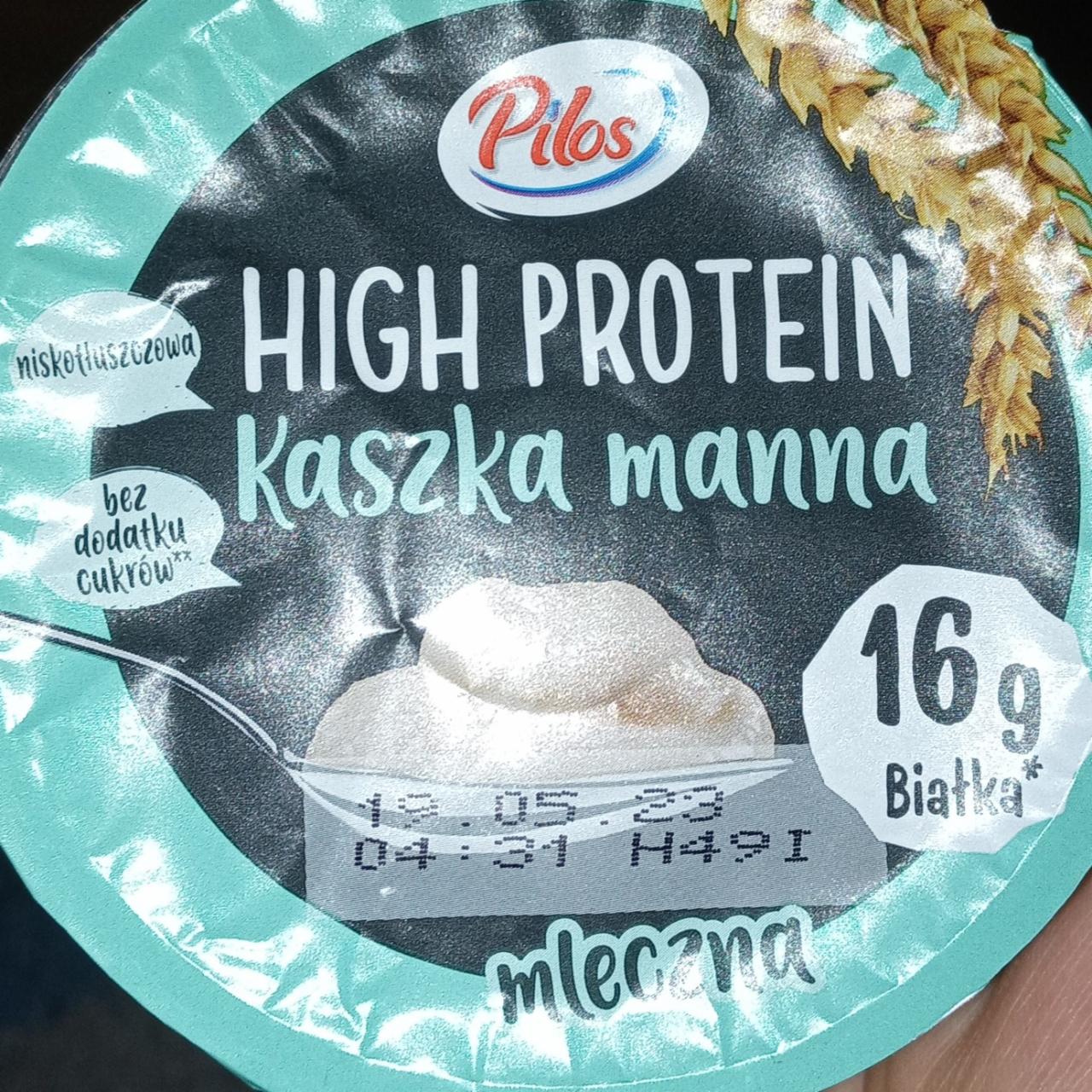 Zdjęcia - High protein kaszka manna Pilos