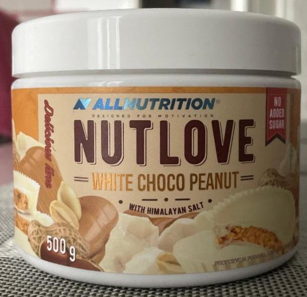 Zdjęcia - Nutlove white choco peanut Allnutrition
