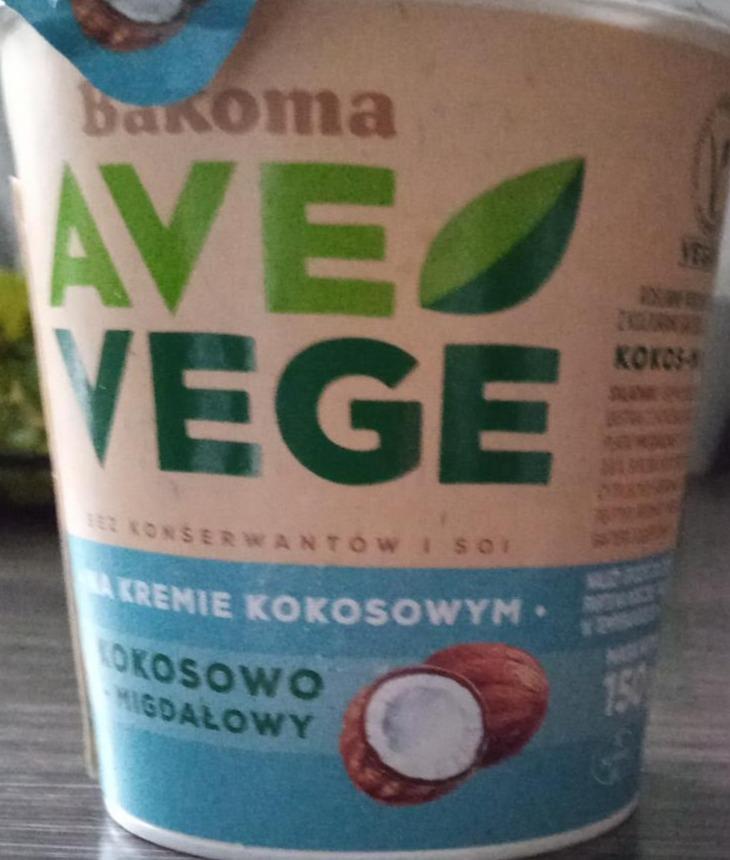 Zdjęcia - Ave Vege kokosowo migdałowy