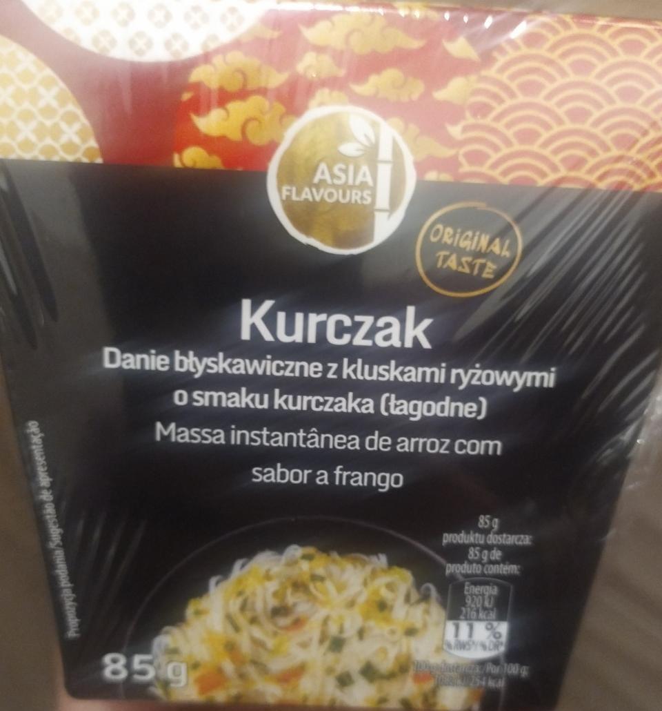 Zdjęcia - Danie błyskawiczne z kluskami ryżowymi o smaku kurczaka Asia Flavours