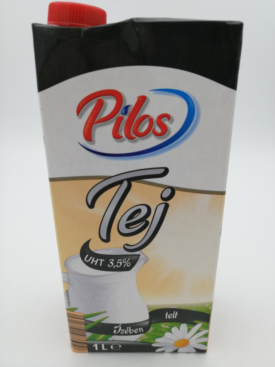 Zdjęcia - Mleko pełnotłuste 3,5% Pilos
