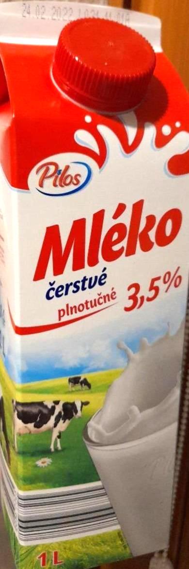 Zdjęcia - Mleko pełnotłuste 3,5% Pilos