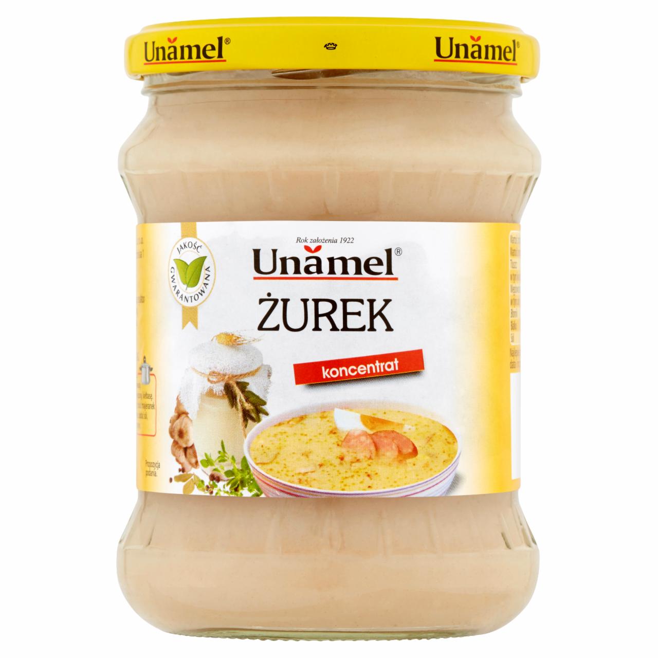 Zdjęcia - Unamel Żurek koncentrat 460 g