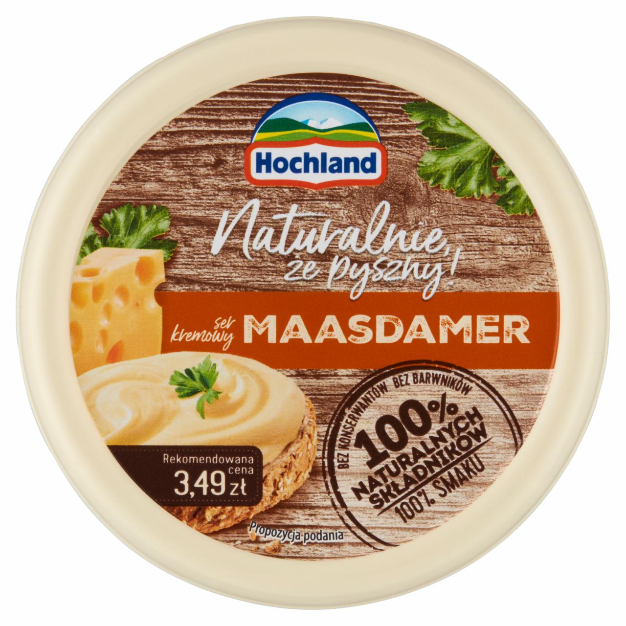 Zdjęcia - Maasdamer ser kremowy Hochland